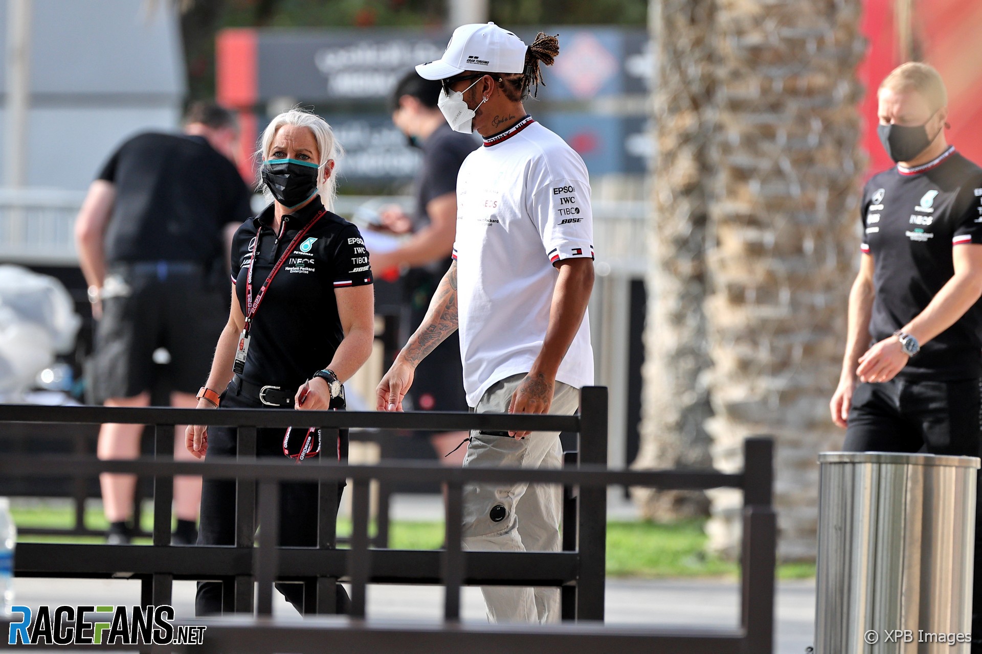 Lewis Hamilton, Mercedes, Bahrain, 201