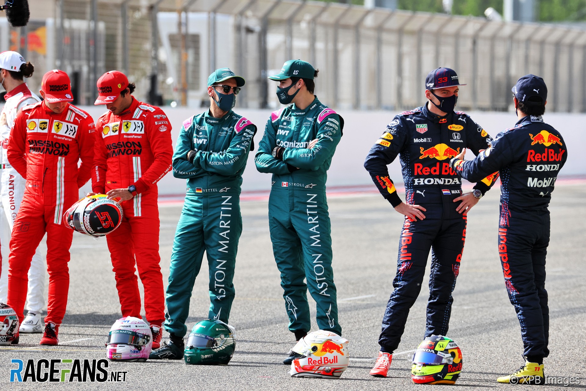 Drivers, Bahrain International Circuit, 2021