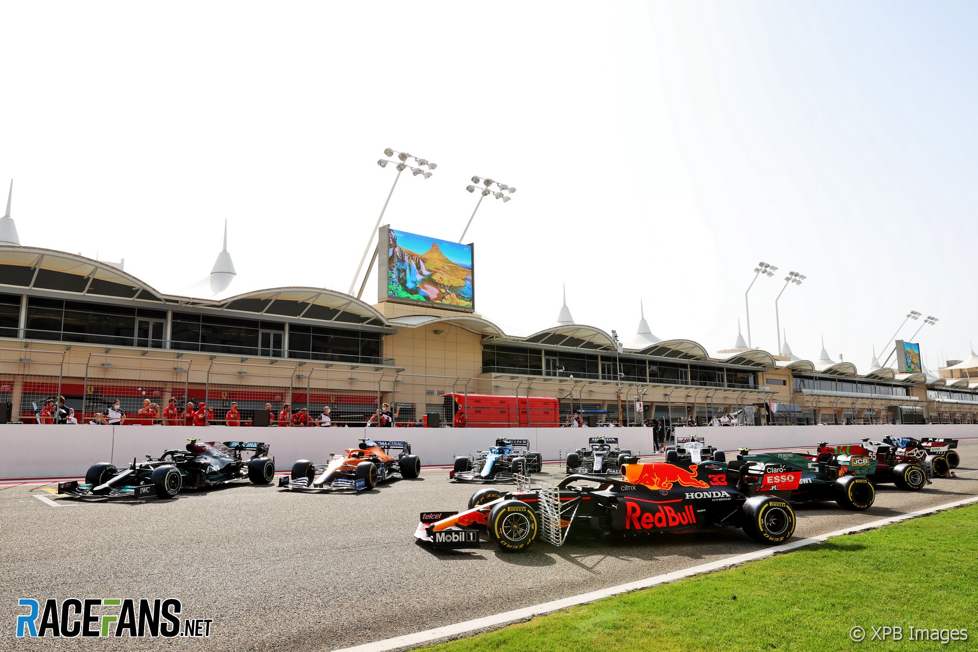 2021 F1 cars, Bahrain International Circuit, 2021