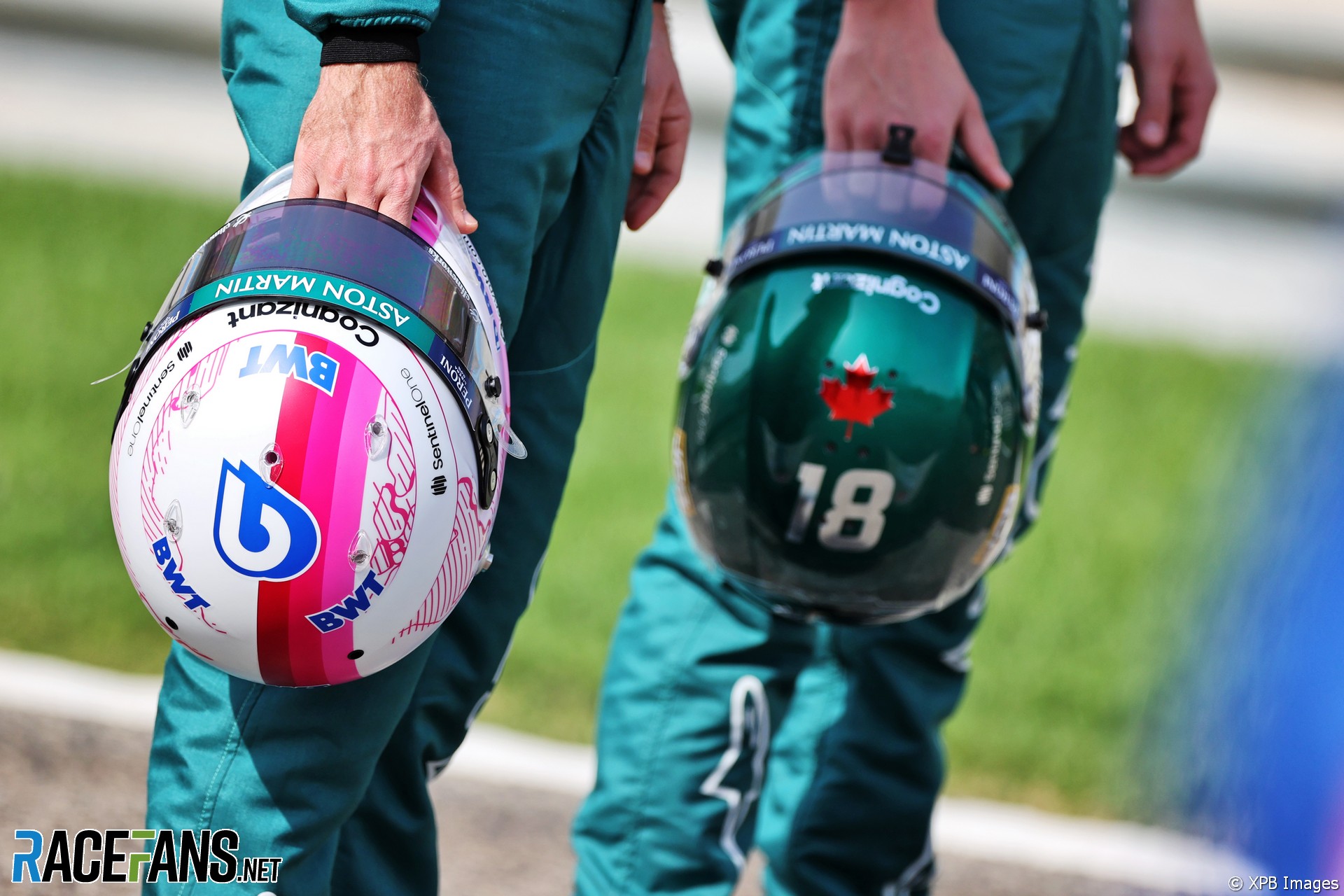 Sebastian Vettel's new helmet, Bahrain International Circuit, 2021