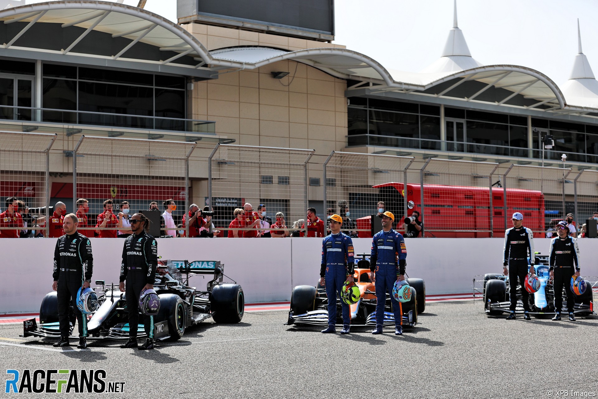 Drivers, Bahrain International Circuit, 2021