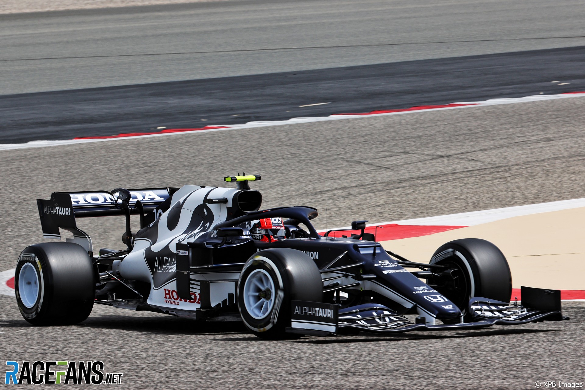 Pierre Gasly, AlphaTauri, Bahrain International Circuit, 2021