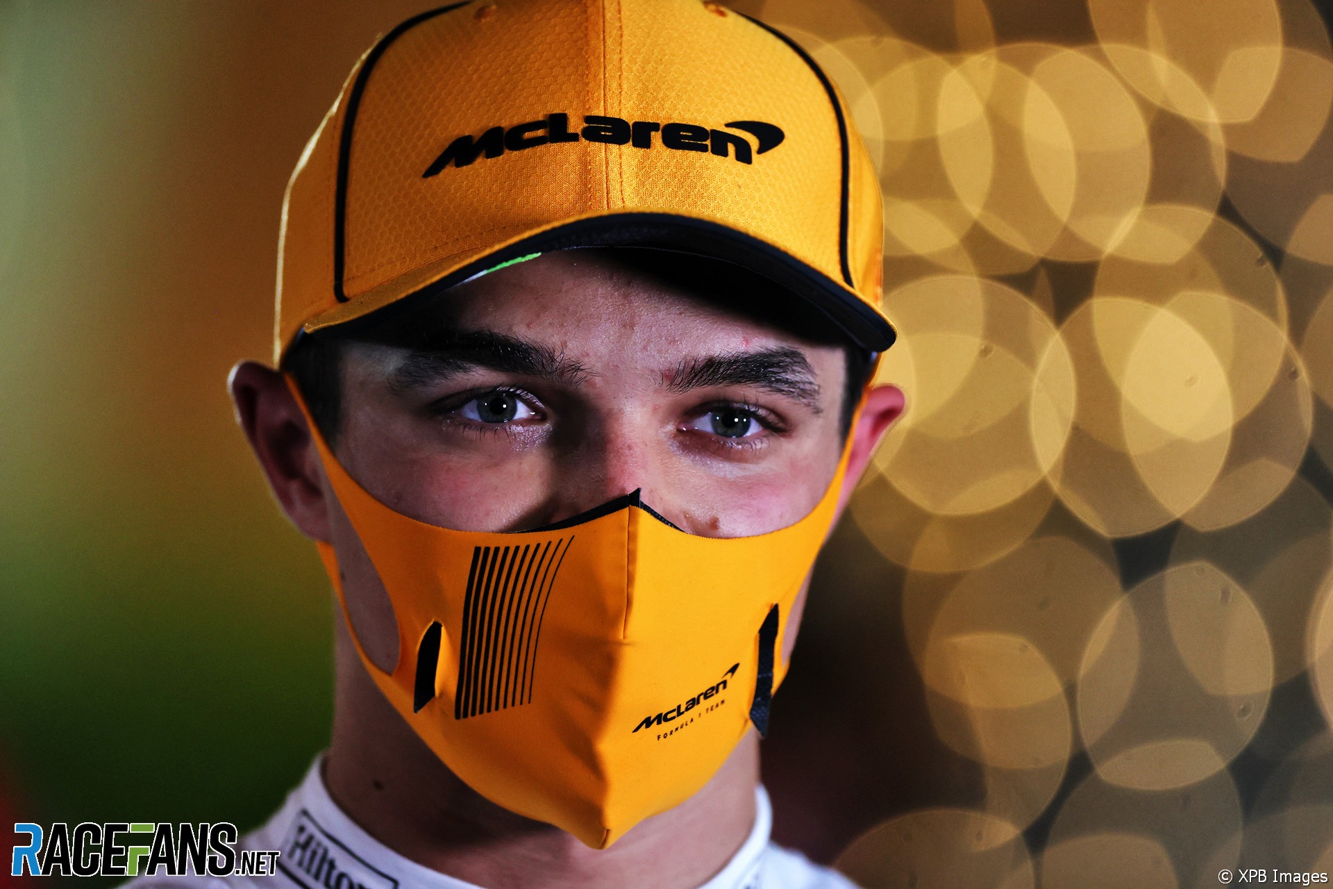 Lando Norris, McLaren, Bahrain International Circuit, 2021