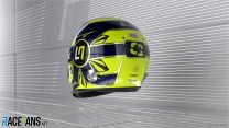 Lando Norris’s 2021 F1 helmet