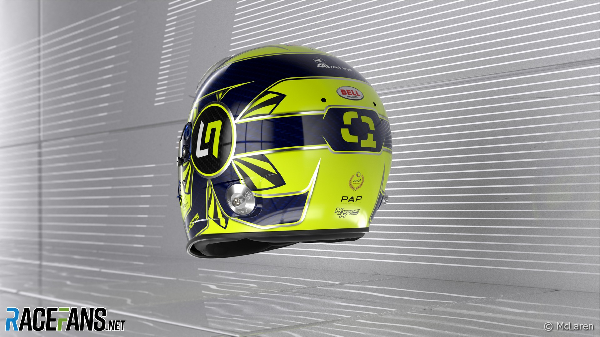 Daniel Ricciardo’s 2021 F1 helmet