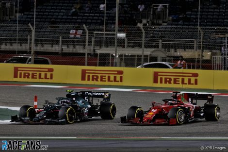 Sebastian Vettel, Charles Leclerc, Circuito Internacional de Baréin, 2021