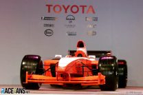 Toyota TF101 launch, 2001