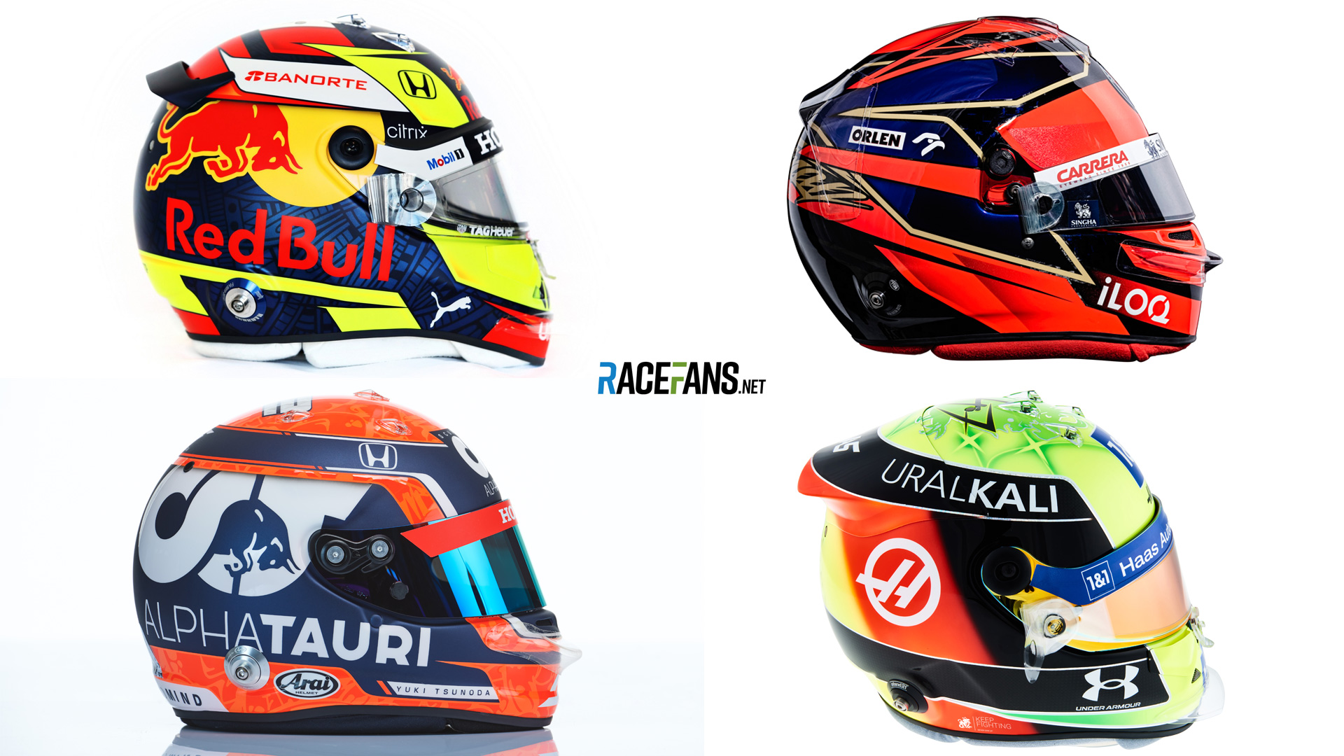 Pictures: F1 helmet design for the season · RaceFans