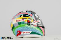 Antonio Giovinazzi's 2021 Emilia-Romagna Grand Prix helmet