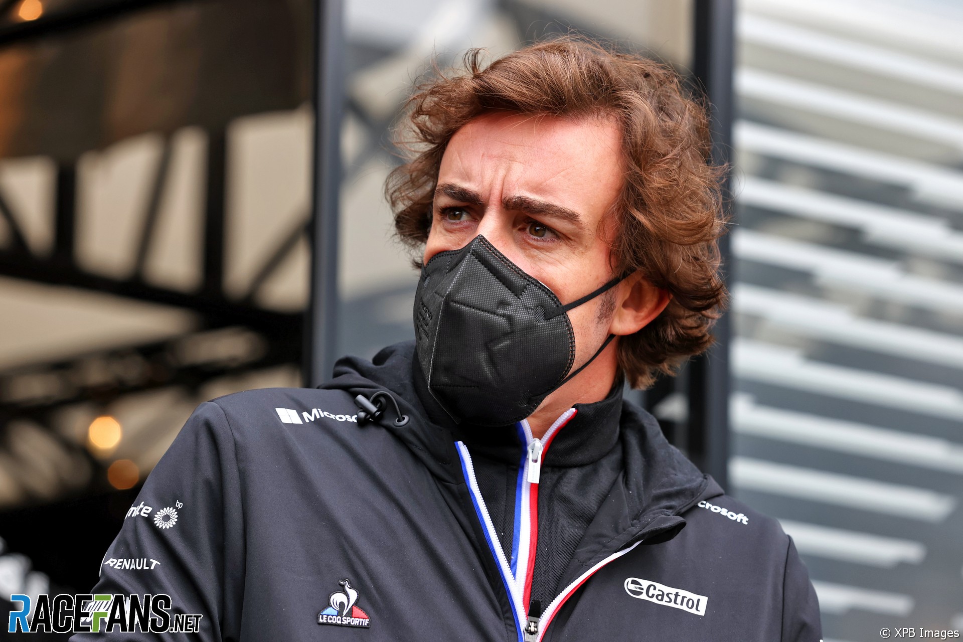 Fernando Alonso, Alpine, Imola, 2021