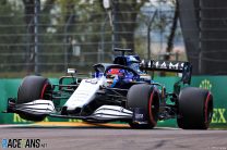 Latifi’s instant pace at Imola ‘disturbed Russell a little bit’