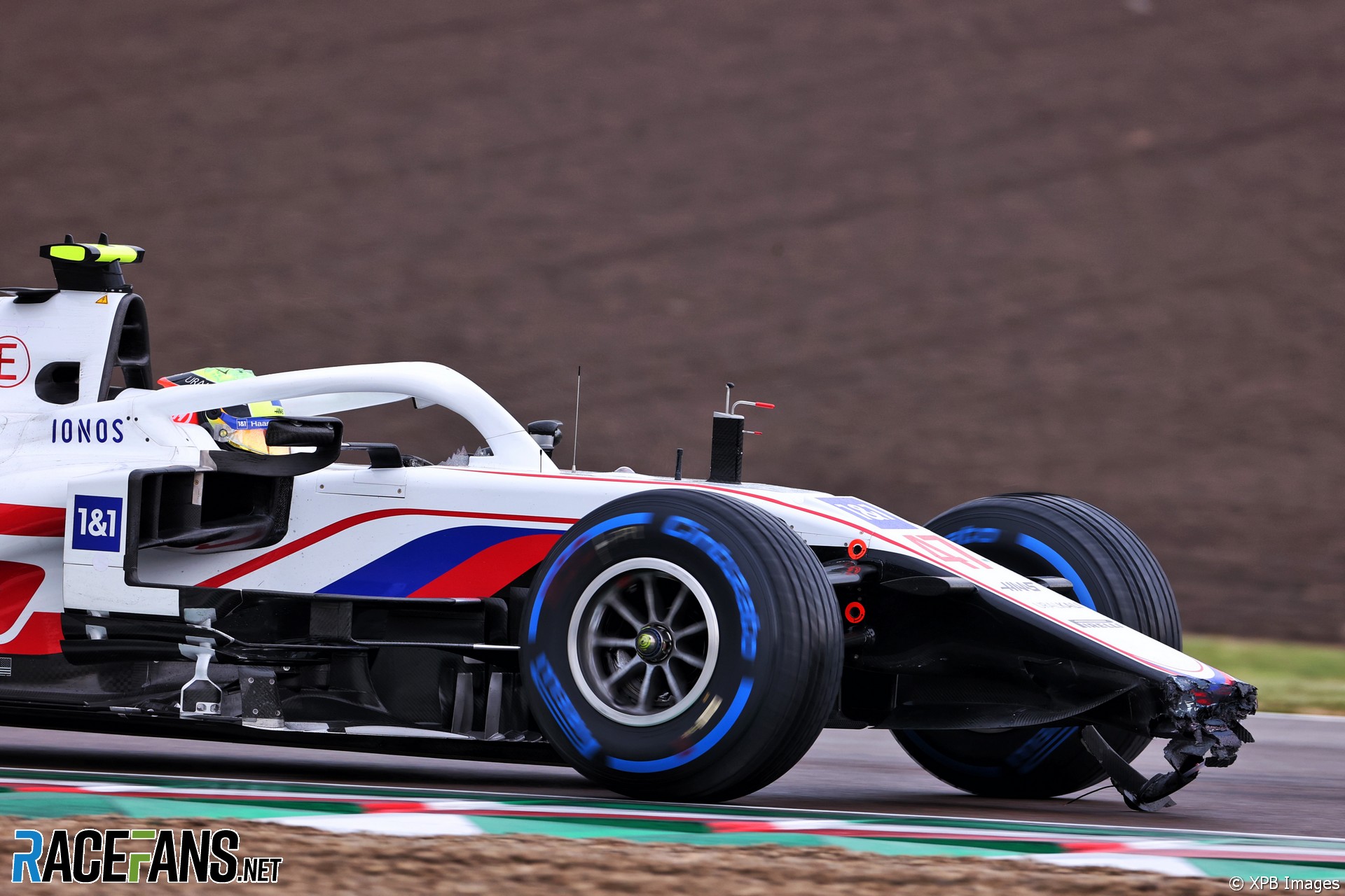 Mick Schumacher, Haas, Imola, 2021 · RaceFans