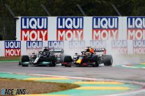 Lewis Hamilton, Max Verstappen, Imola, 2021