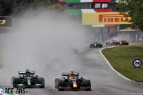 Max Verstappen, Lewis Hamilton, Imola, 2021