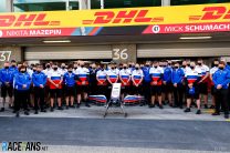 Tribute to Haas team member Martin Shepherd, Algarve, 2021