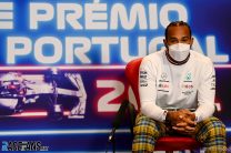 Hamilton says plan to keep racing in 2022 was behind decision to test 18-inch tyres