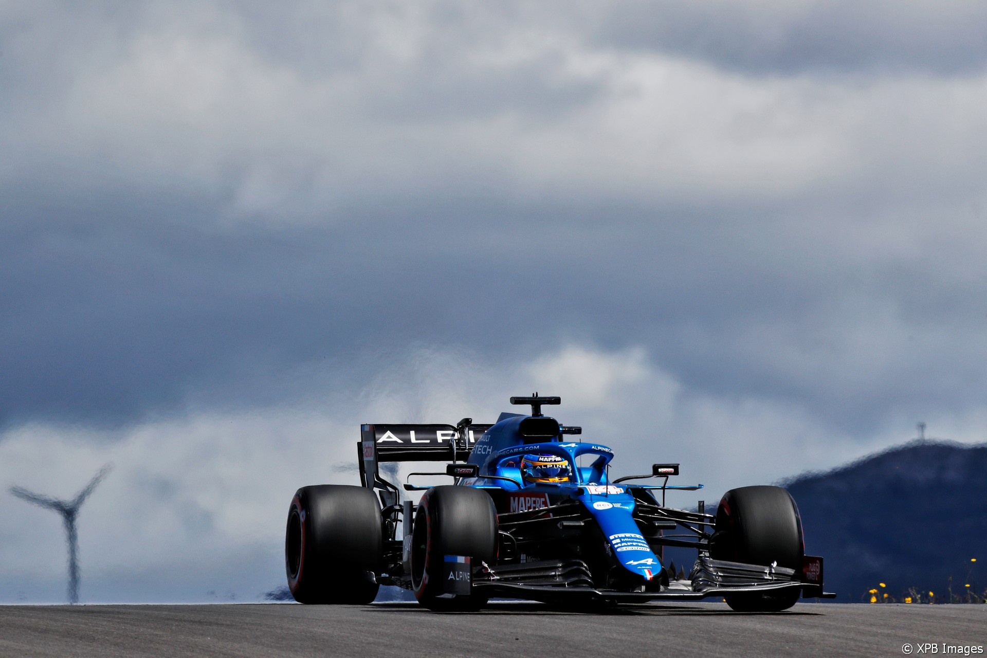 Fernando Alonso, Alpine, Autodromo do Algarve, 2021