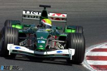 F1 Testfahrten auf der Rennstrecke bei Barcelona, Test für Mark Webber (Minardi)