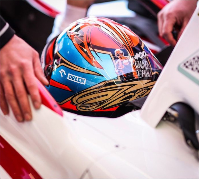 Kimi Raikkonen's 2021 Emilia-Romagna Grand Prix helmet