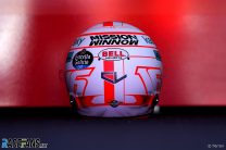 Charles Leclerc's Portuguese Grand Prix helmet, Algarve, 2021