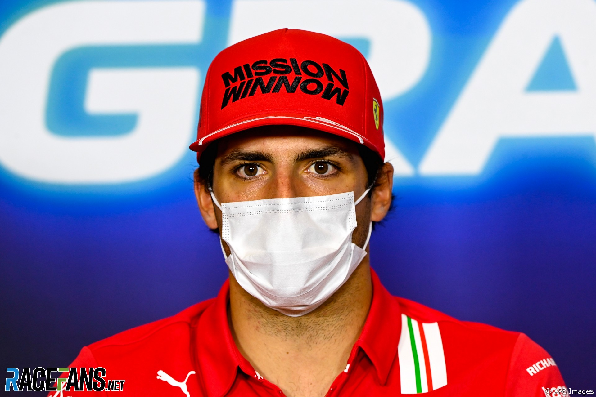 Carlos Sainz Jnr, Ferrari, Circuit de Catalunya, 2021