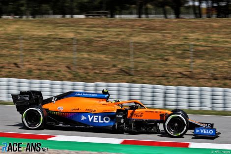 Lando Norris, McLaren, Circuit de Catalunya, 2021