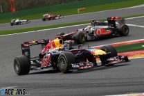 Vettel victorious in dramatic Spa race