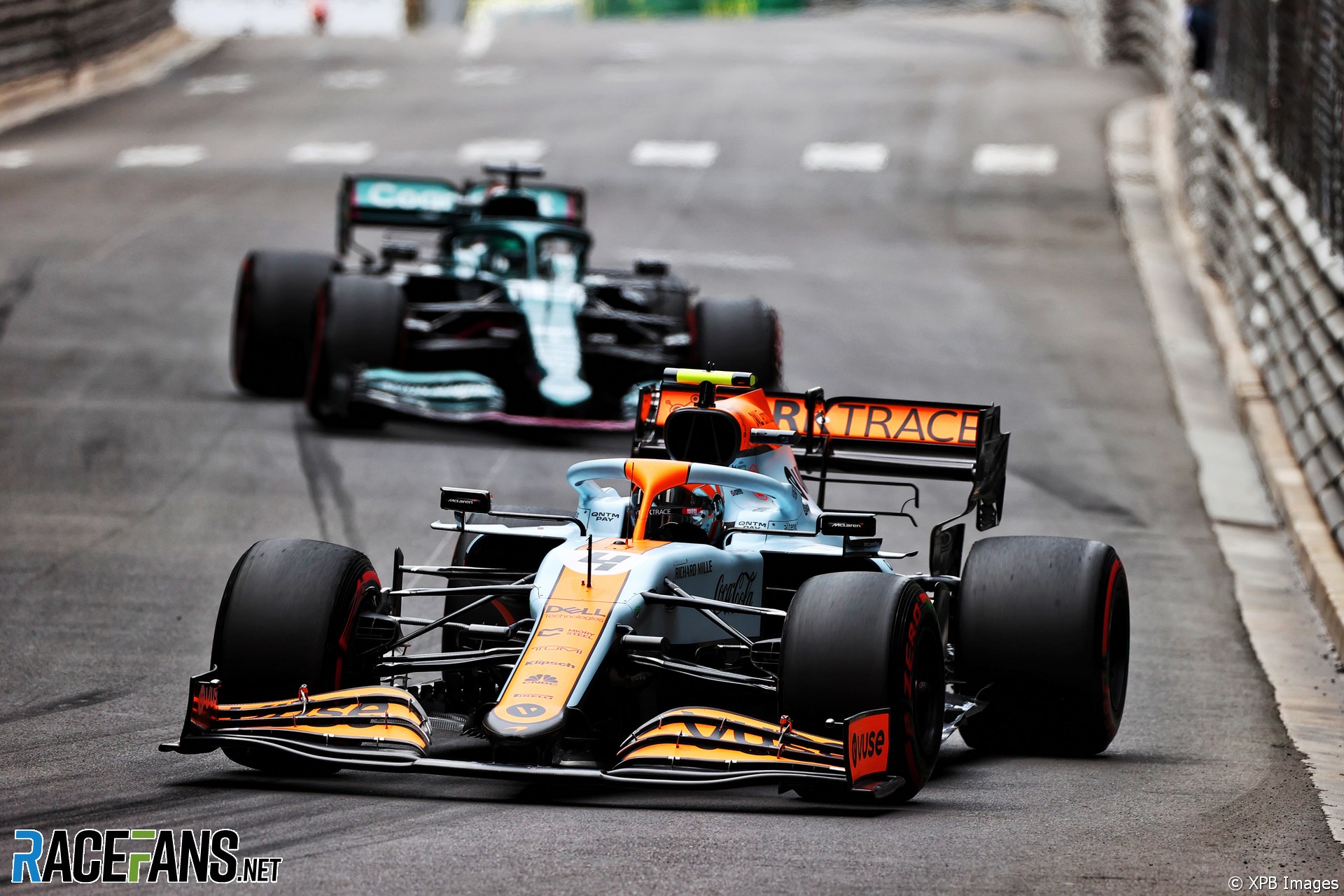 Lando Norris, McLaren, Monaco, 2021 · RaceFans