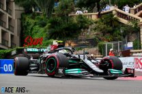 Valtteri Bottas, Mercedes, Monaco, 2021