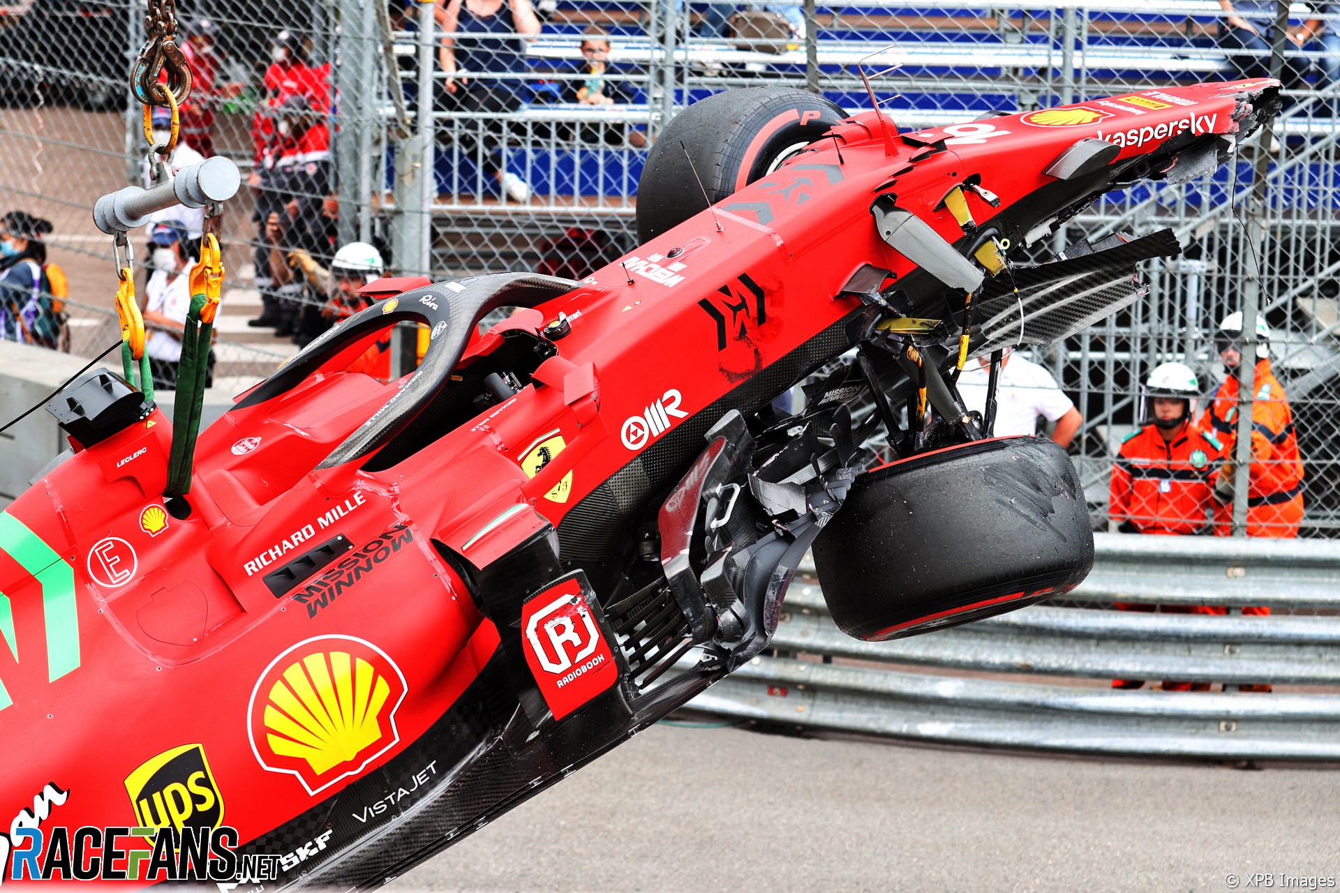 F1: Leclerc on pole after crashing on final lap in Monaco · RaceFans