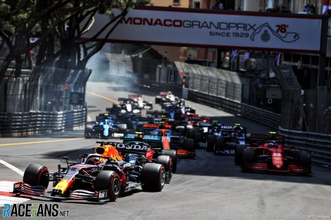 Start, Monaco, 2021