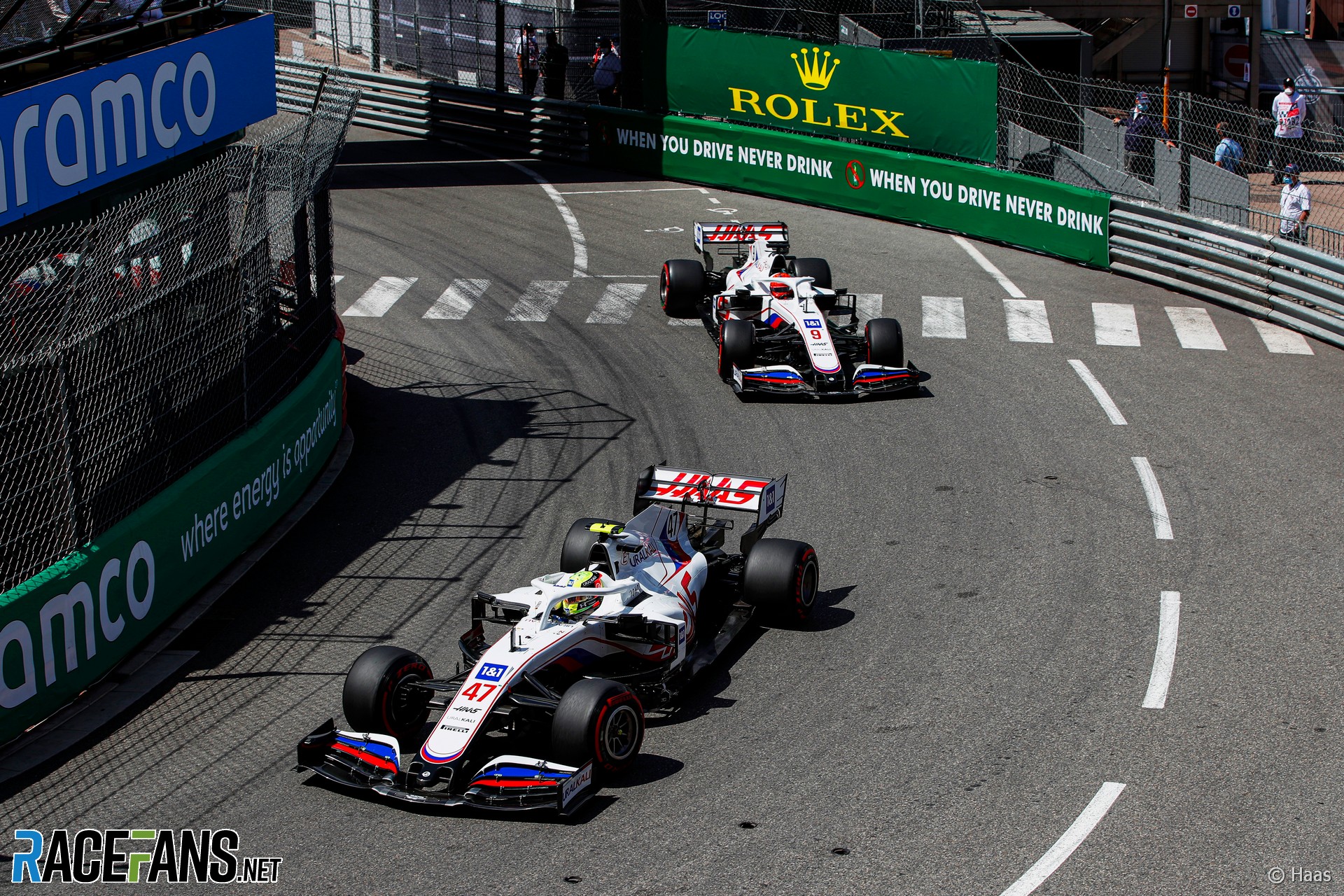 Schumacher Mazepin, Haas, Monaco