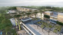 Jeddah City Circuit pit building renderings, 2021