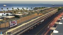 Jeddah City Circuit pit building renderings, 2021
