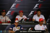 Formula 1 Grand Prix, Australia, Friday Practice