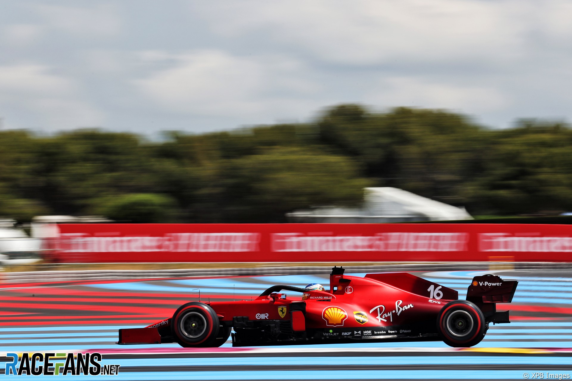 Charles Leclerc, Ferrari, Paul Ricard, 2021 · RaceFans