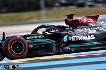 Hamilton glad to disprove chassis change “myth” with second on grid
