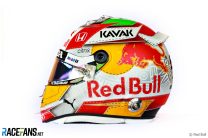 Sergio Perez's Styrian Grand Prix helmet