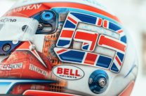 George Russell’s 2021 British Grand Prix helmet