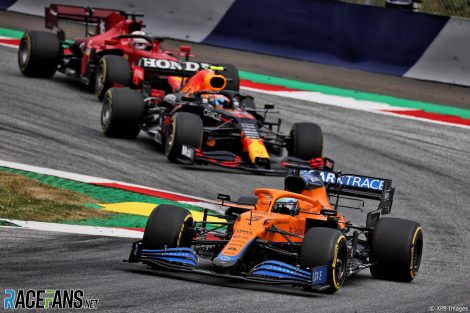Daniel Ricciardo, McLaren, Red Bull Ring, 2021