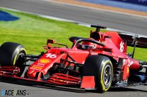 Charles Leclerc, Ferrari, Silverstone, 2021