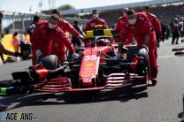 Carlos Sainz Jnr, Ferrari, Silverstone, 2021