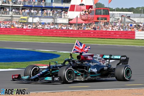 Lewis Hamilton, Mercedes, Silverstone, 2021