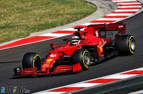 Charles Leclerc, Ferrari, Hungaroring, 2021