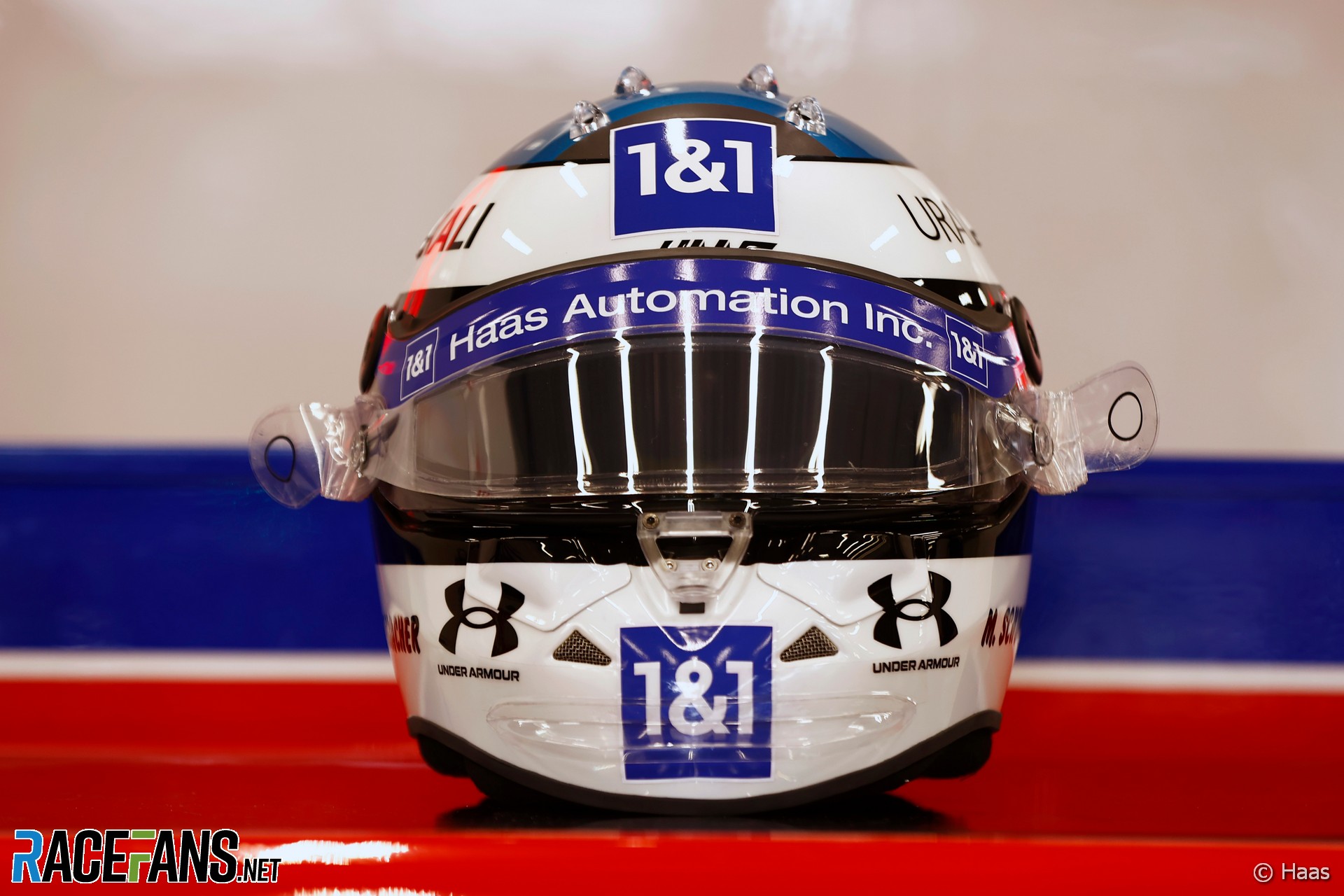 Mick Schumacher's 2021 Belgian Grand Prix helmet design