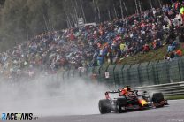 Verstappen leads Red Bull one-two in wet final practice