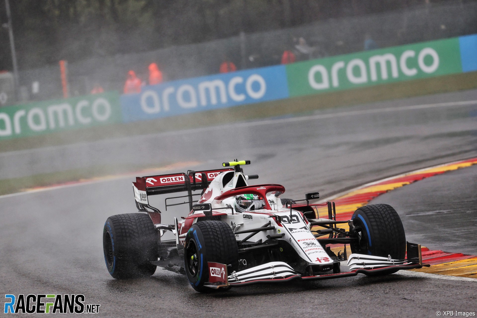 Antonio Giovinazzi, Alfa Romeo, Spa-Francorchamps, 2021