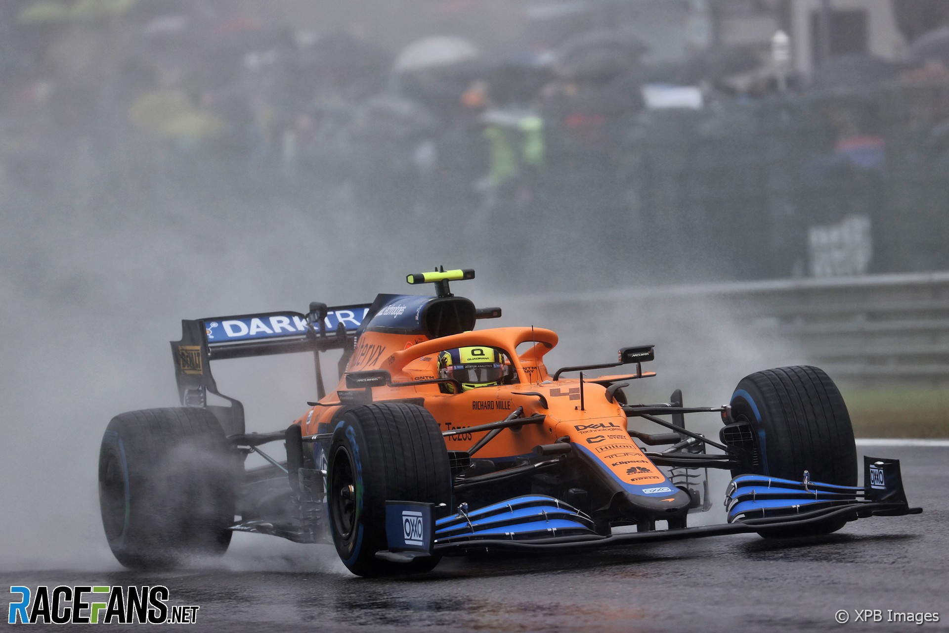 Lando Norris, McLaren, Spa-Francorchamps, 2021