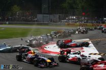 Vettel has title in sight after crushing Monza win