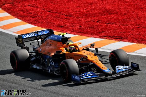 Lando Norris, McLaren, Zandvoort, 2021